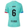 Original Trikotsatz FC Barcelona Gavi 6 Ausweichtrikot 2023-24 Für Kinder